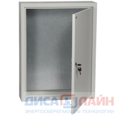 Шкаф металлический с монтажной панелью 500x400x220мм УХЛ3 IP31